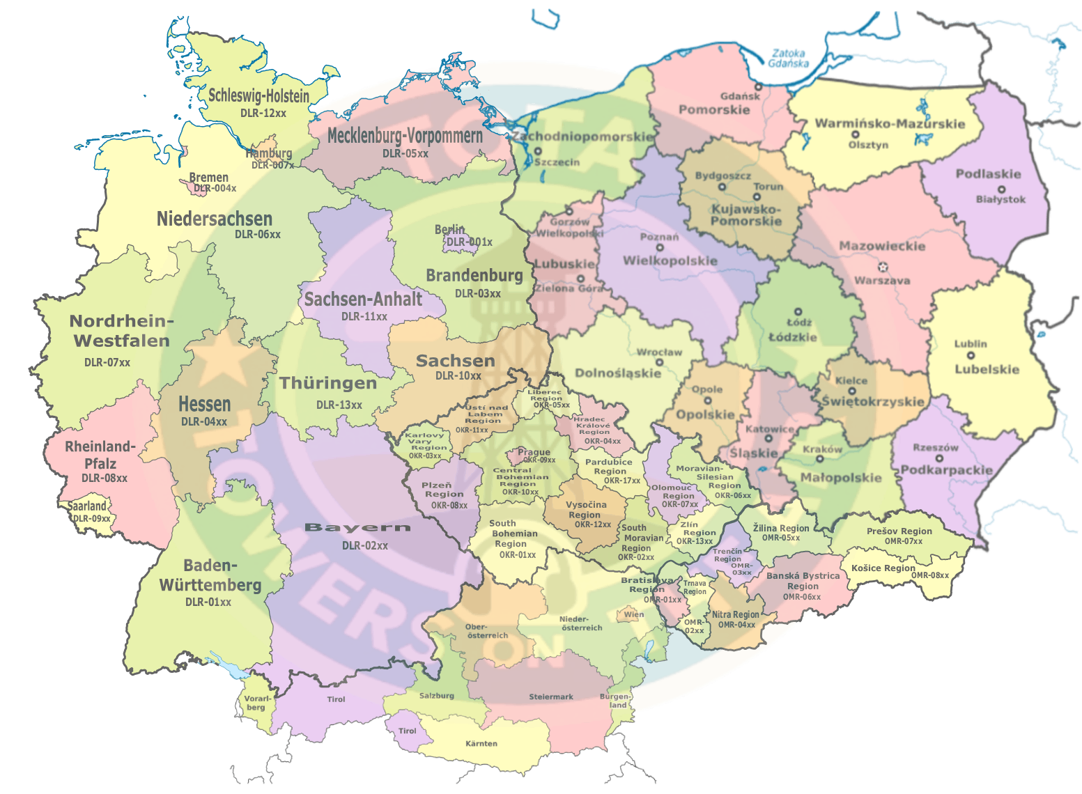 TOTA mapa – OKR / OMR / DLR